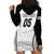 Custom Fiji Tapa Football Hoodie Dress Sporty Style