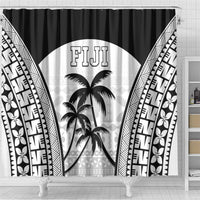 Fiji Tapa Football Shower Curtain Sporty Style LT05 - Polynesian Pride