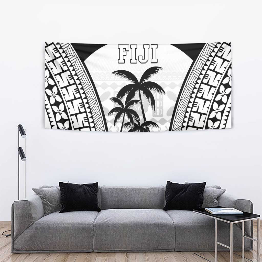 Fiji Tapa Football Tapestry Sporty Style LT05 - Polynesian Pride