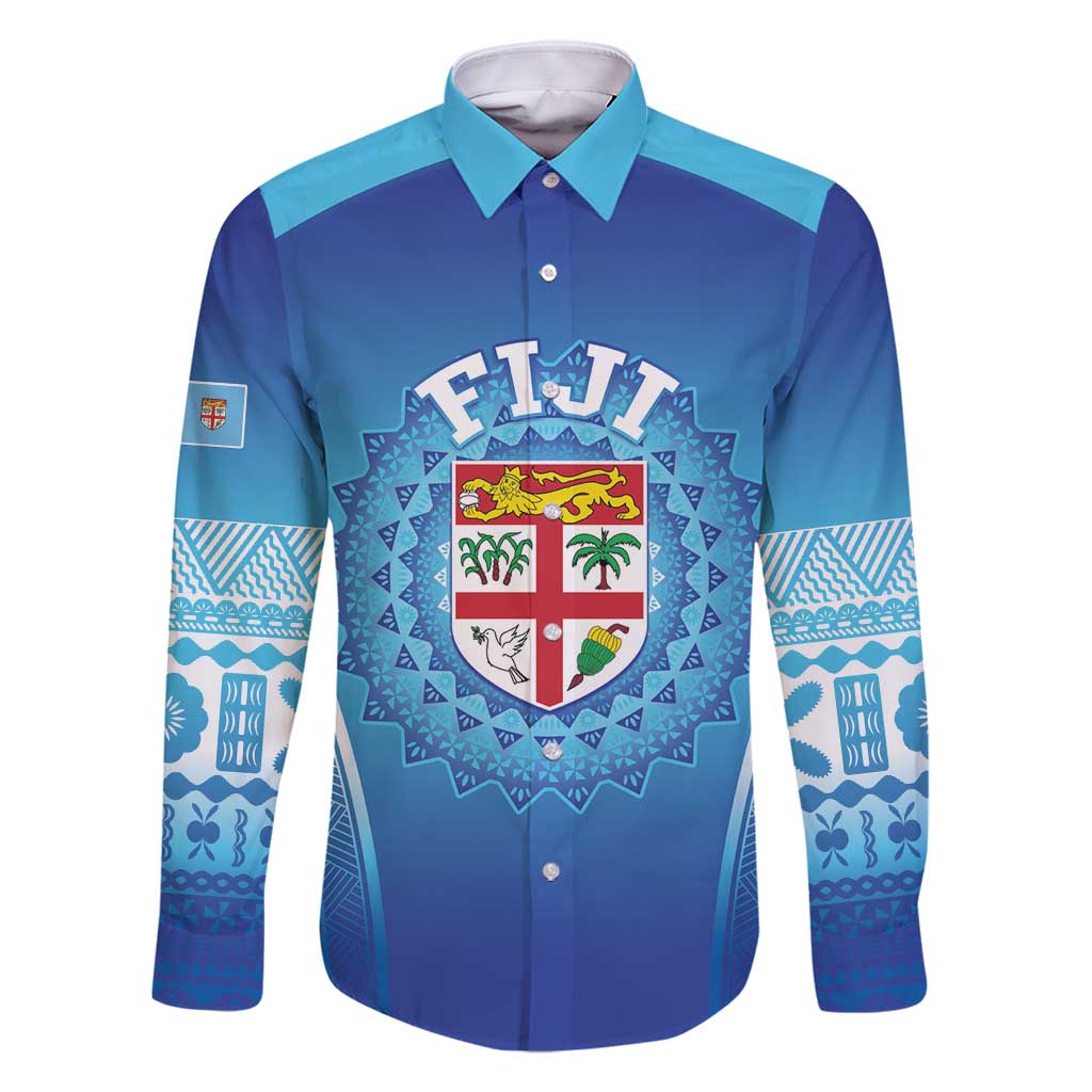 Custom Fiji Football Family Matching Off Shoulder Short Dress and Hawaiian Shirt Fijian Tapa Pattern