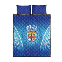 Fiji Football Quilt Bed Set Fijian Tapa Pattern LT05 - Polynesian Pride