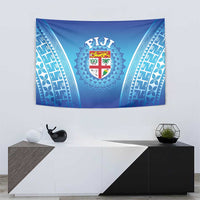 Fiji Football Tapestry Fijian Tapa Pattern LT05 - Polynesian Pride