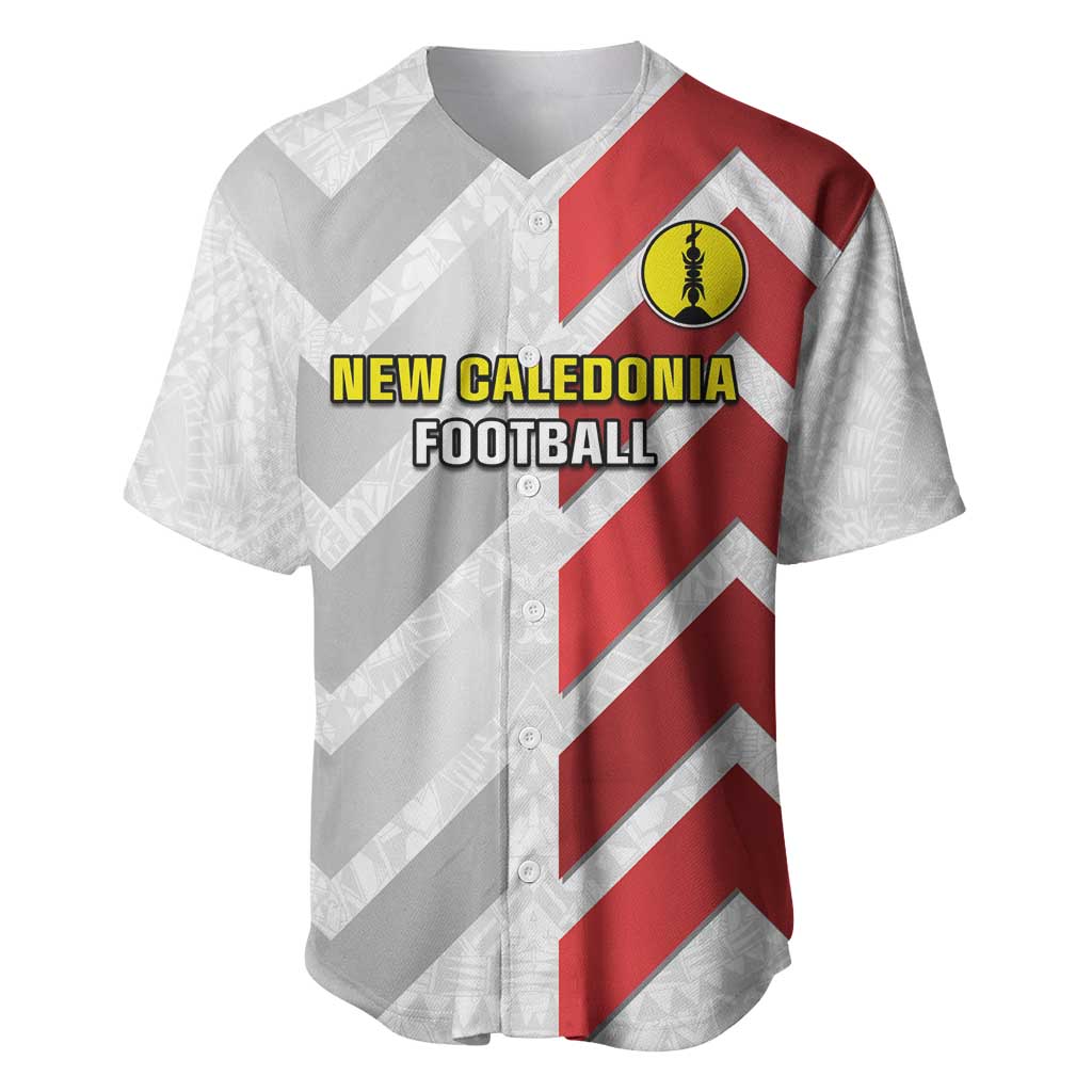 Custom New Caledonia Football Baseball Jersey Unique Style LT05 Red - Polynesian Pride