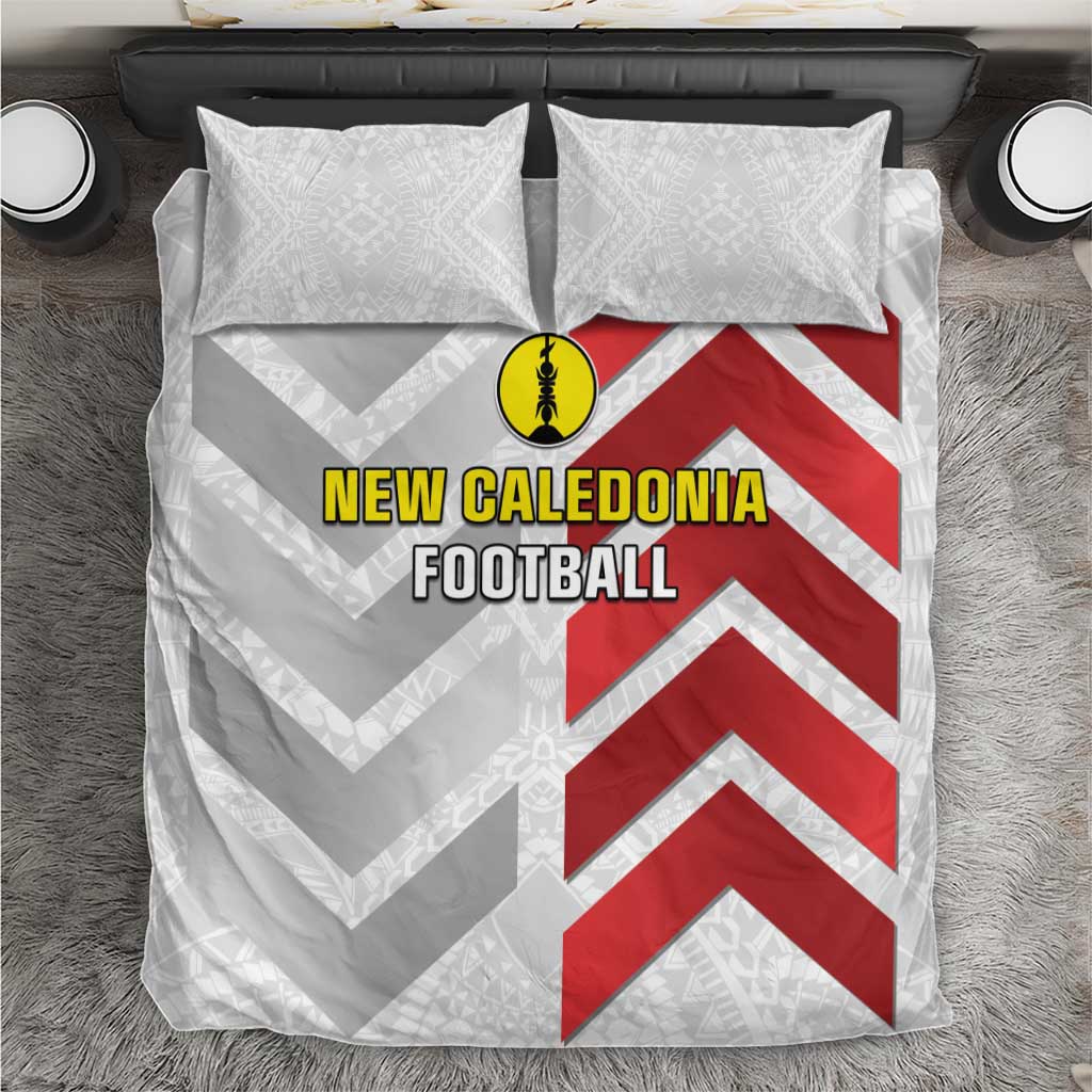 New Caledonia Football Bedding Set Unique Style LT05 Red - Polynesian Pride