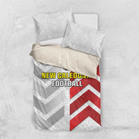 New Caledonia Football Bedding Set Unique Style LT05 US Twin 172cm x 218cm Red - Polynesian Pride