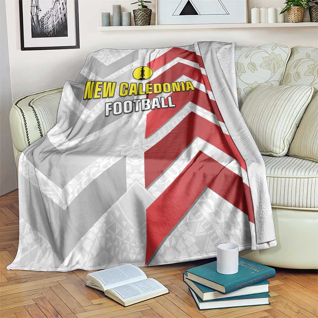New Caledonia Football Blanket Unique Style LT05 Red - Polynesian Pride