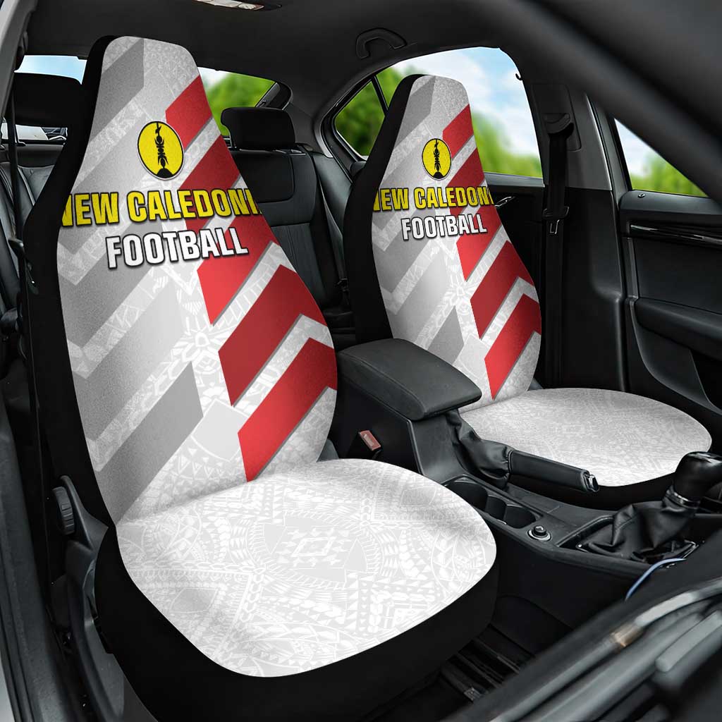New Caledonia Football Car Seat Cover Unique Style LT05 One Size Red - Polynesian Pride