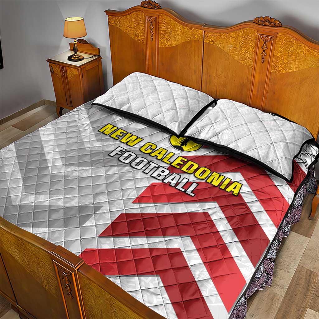 New Caledonia Football Quilt Bed Set Unique Style LT05 - Polynesian Pride