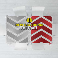 New Caledonia Football Tablecloth Unique Style LT05 Red - Polynesian Pride
