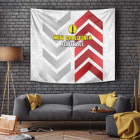 New Caledonia Football Tapestry Unique Style LT05 Red - Polynesian Pride