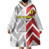 Custom New Caledonia Football Wearable Blanket Hoodie Unique Style