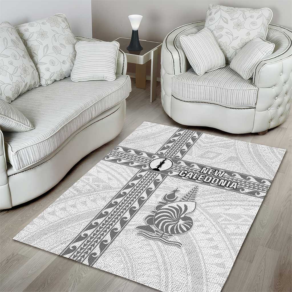 New Caledonia Football Area Rug Go The Kagus LT05 - Polynesian Pride
