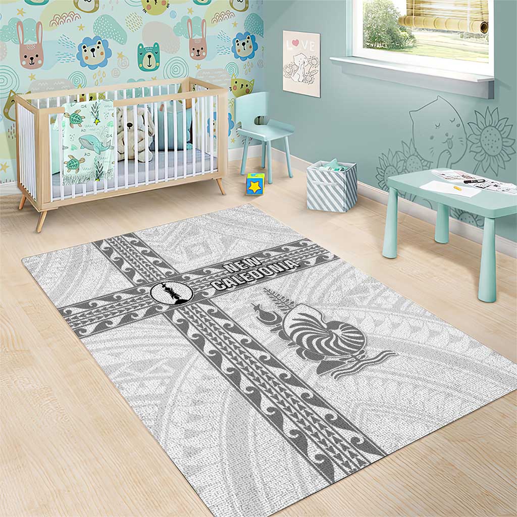 New Caledonia Football Area Rug Go The Kagus LT05 - Polynesian Pride