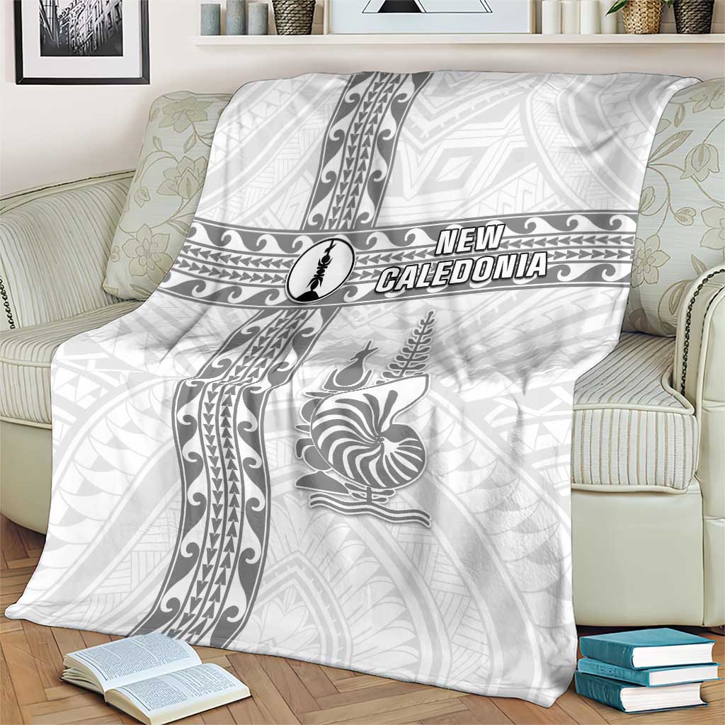 New Caledonia Football Blanket Go The Kagus LT05 - Polynesian Pride