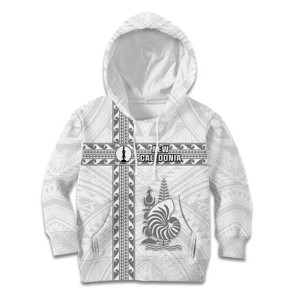 Custom New Caledonia Football Kid Hoodie Go The Kagus