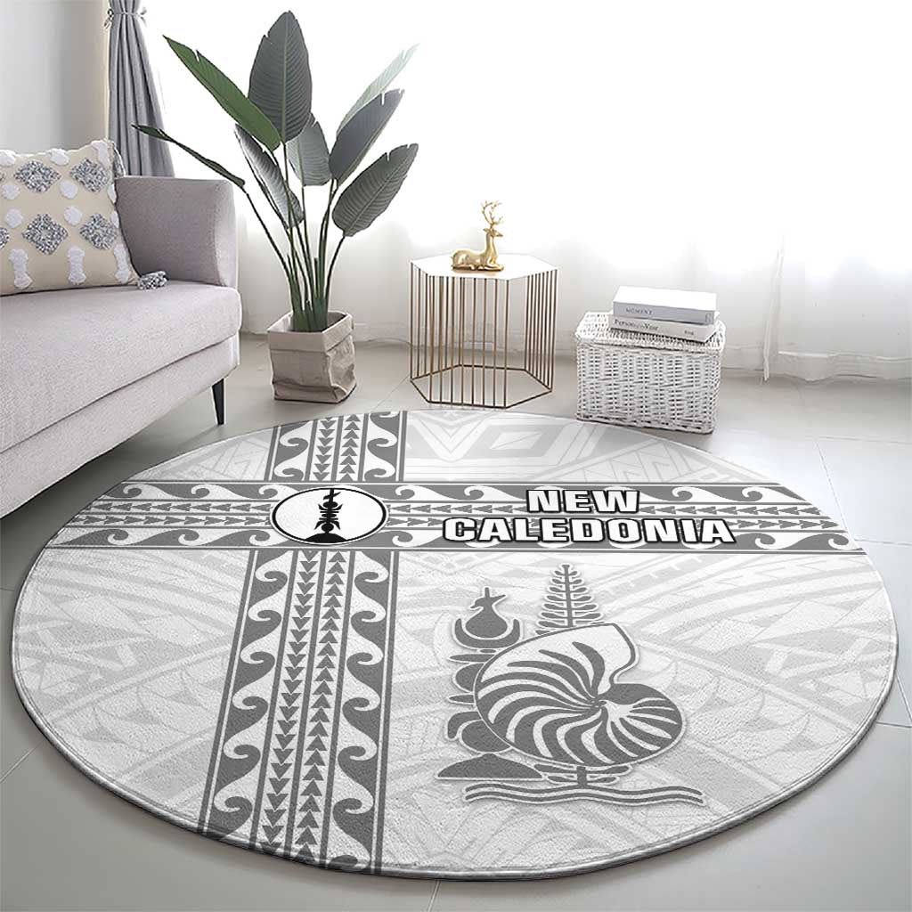 New Caledonia Football Round Carpet Go The Kagus LT05 - Polynesian Pride