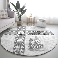 New Caledonia Football Round Carpet Go The Kagus LT05 - Polynesian Pride