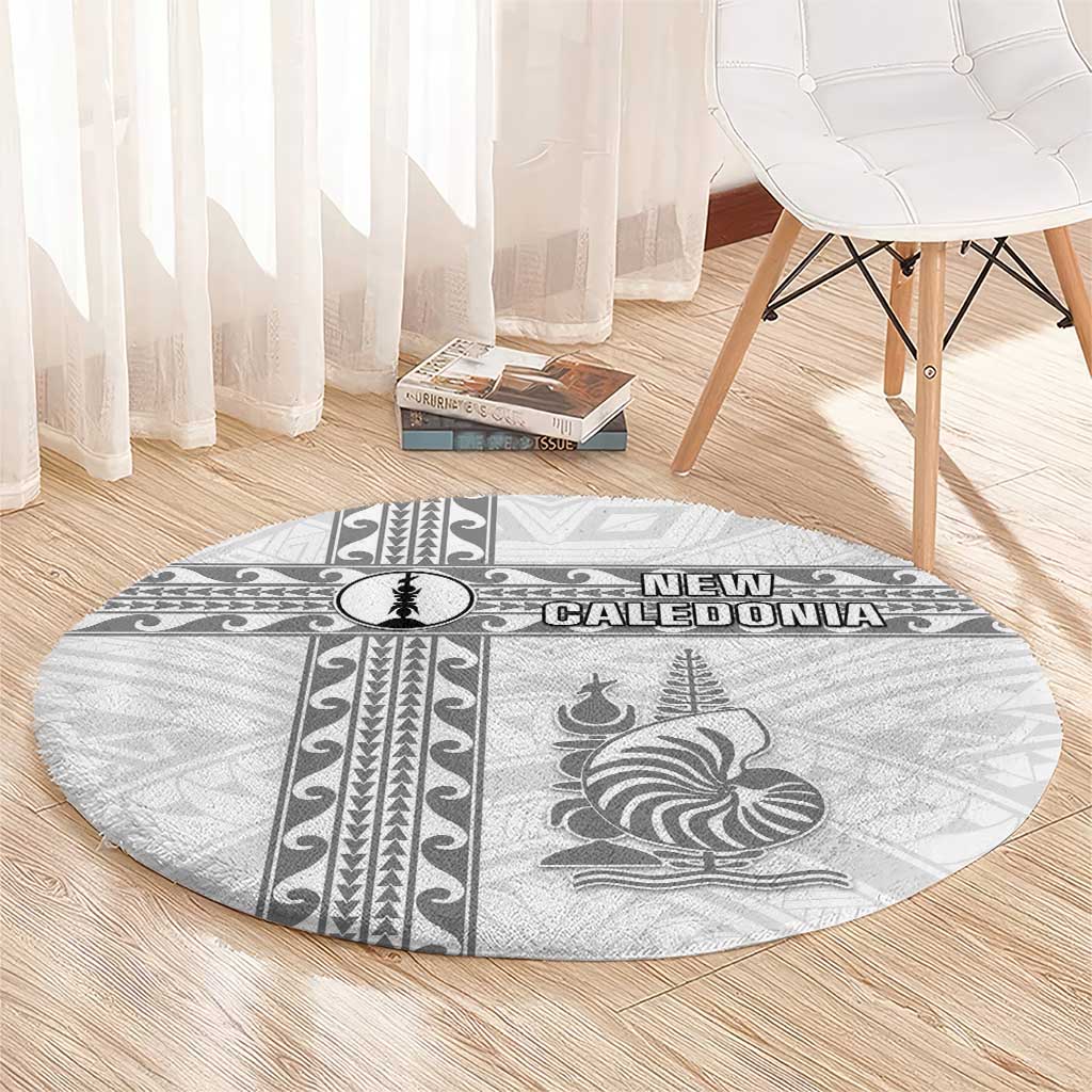 New Caledonia Football Round Carpet Go The Kagus LT05 - Polynesian Pride