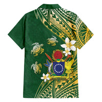 Cook Islands 15 Finest Family Matching Long Sleeve Bodycon Dress and Hawaiian Shirt Plumeria Polynesian Turtle LT05 - Polynesian Pride