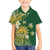 Cook Islands 15 Finest Family Matching Off The Shoulder Long Sleeve Dress and Hawaiian Shirt Plumeria Polynesian Turtle