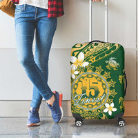 Cook Islands 15 Finest Luggage Cover Plumeria Polynesian Turtle