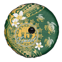 Cook Islands 15 Finest Spare Tire Cover Plumeria Polynesian Turtle