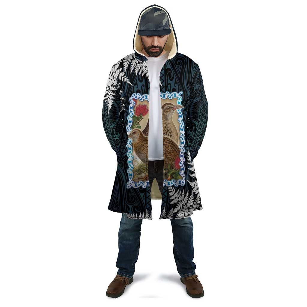 New Zealand Weka Cloak Maori Hen Koru Pattern - Polynesian Pride