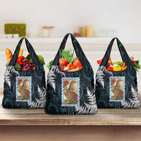 New Zealand Weka Grocery Bag Maori Hen Koru Pattern - Polynesian Pride