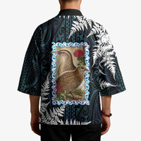 New Zealand Weka Kimono Maori Hen Koru Pattern - Polynesian Pride