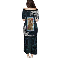 New Zealand Weka Puletasi Maori Hen Koru Pattern - Polynesian Pride