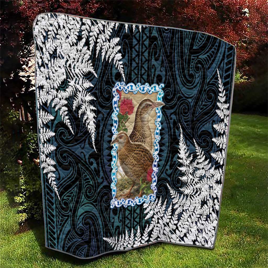 New Zealand Weka Quilt Maori Hen Koru Pattern LT05 - Polynesian Pride