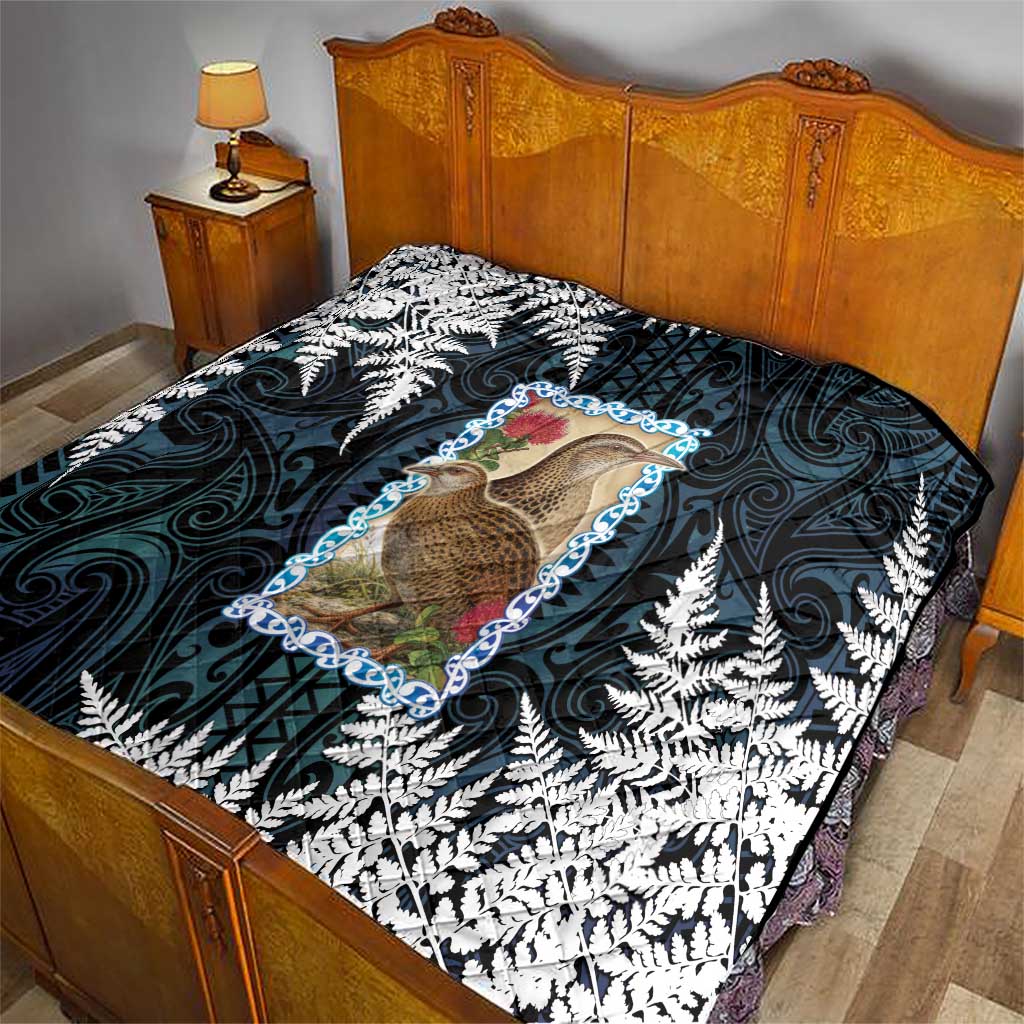New Zealand Weka Quilt Maori Hen Koru Pattern LT05 - Polynesian Pride