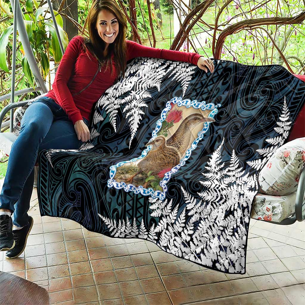 New Zealand Weka Quilt Maori Hen Koru Pattern LT05 - Polynesian Pride