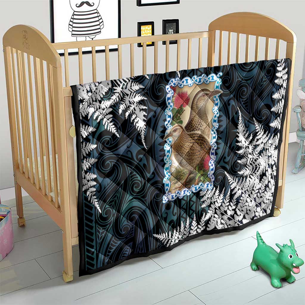 New Zealand Weka Quilt Maori Hen Koru Pattern LT05 - Polynesian Pride