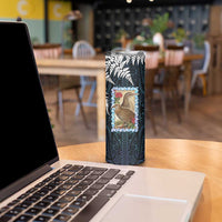 New Zealand Weka Skinny Tumbler Maori Hen Koru Pattern - Polynesian Pride