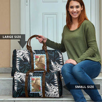 New Zealand Weka Travel Bag Maori Hen Koru Pattern - Polynesian Pride