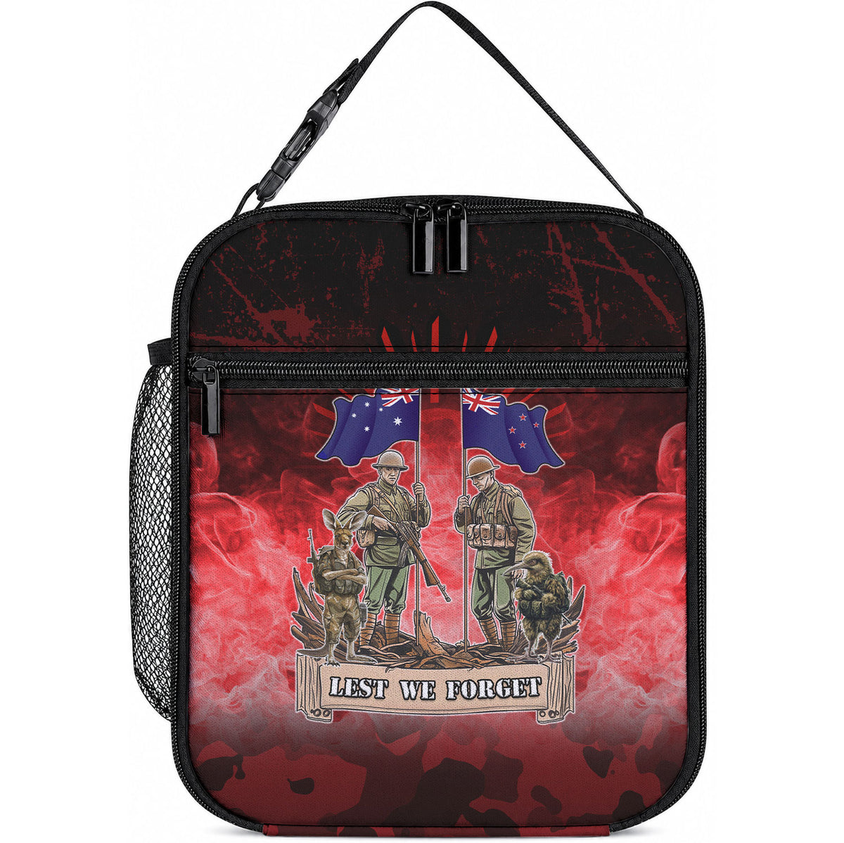 Australia And New Zealand ANZAC Day Lunch Bag Soldiers Lest We Forget