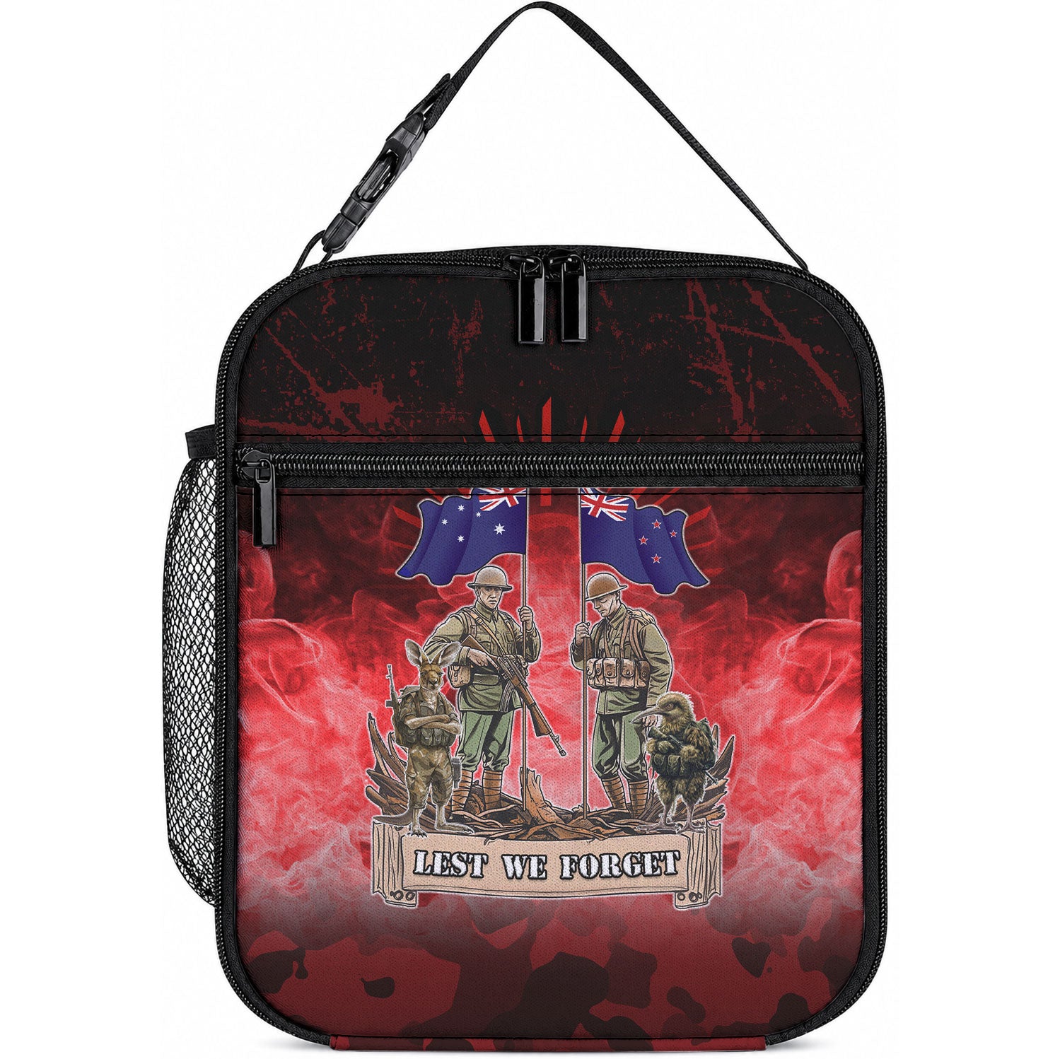 Australia And New Zealand ANZAC Day Lunch Bag Soldiers Lest We Forget