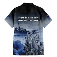 New Zealand ANZAC Day Family Matching Mermaid Dress and Hawaiian Shirt HMNZS Achilles We Will Remember Them LT05 - Polynesian Pride