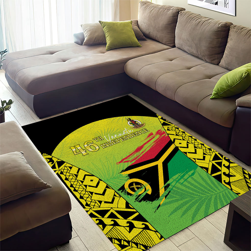 Vanuatu 46th Independence Area Rug Special Style LT05 - Polynesian Pride
