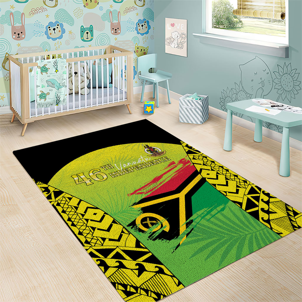Vanuatu 46th Independence Area Rug Special Style LT05 - Polynesian Pride