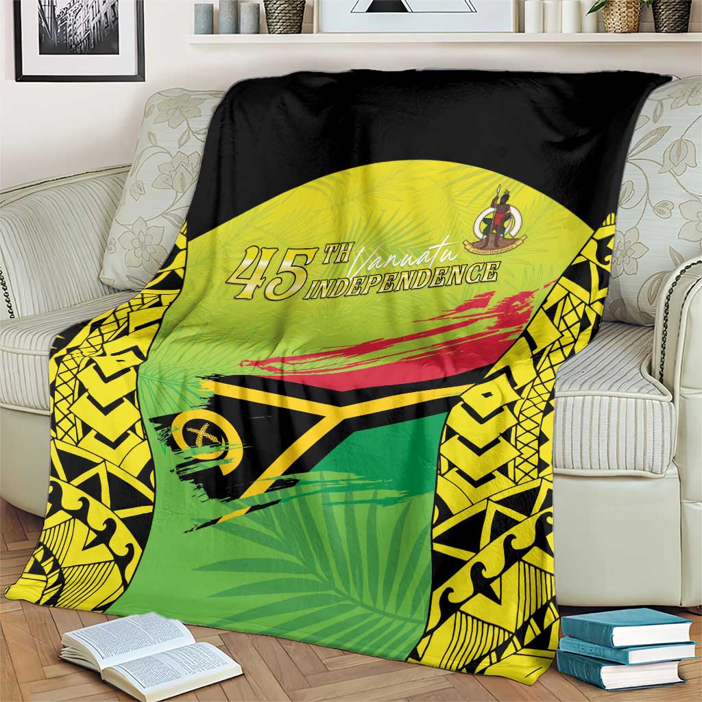Vanuatu 45th Independence Blanket Special Style - Polynesian Pride
