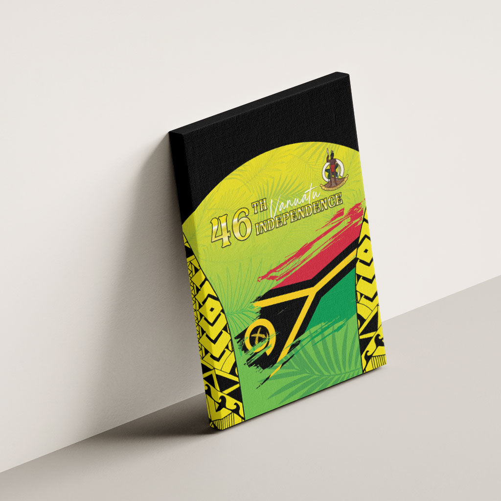 Vanuatu 46th Independence Canvas Wall Art Special Style LT05 - Polynesian Pride