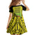 Vanuatu 45th Independence Family Matching Off The Shoulder Long Sleeve Dress and Hawaiian Shirt Special Style - Polynesian Pride