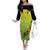 Vanuatu 45th Independence Family Matching Off The Shoulder Long Sleeve Dress and Hawaiian Shirt Special Style - Polynesian Pride