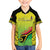 Vanuatu 45th Independence Family Matching Off The Shoulder Long Sleeve Dress and Hawaiian Shirt Special Style - Polynesian Pride
