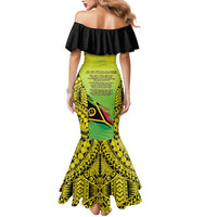 Vanuatu 45th Independence Mermaid Dress Special Style - Polynesian Pride