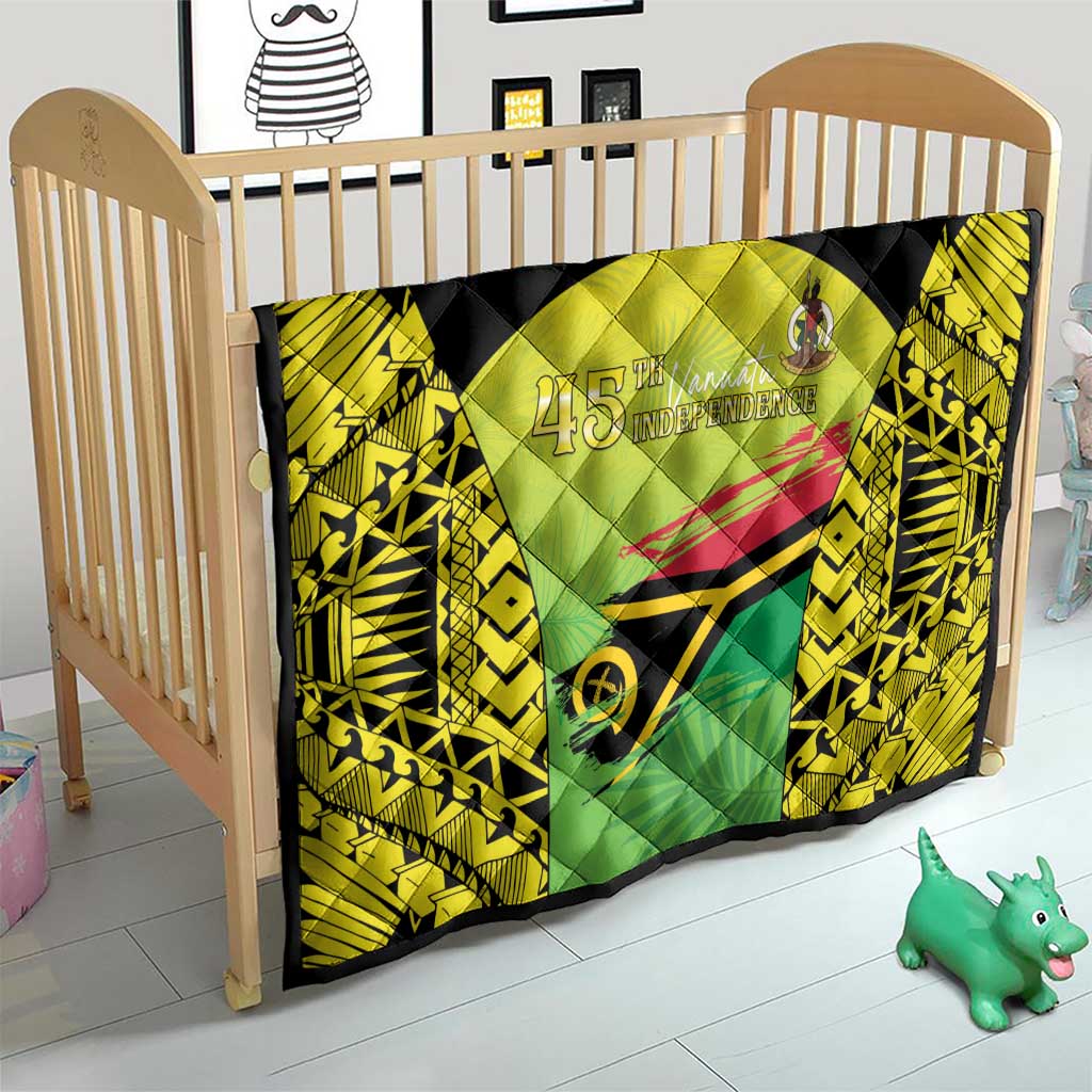 Vanuatu 45th Independence Quilt Special Style - Polynesian Pride