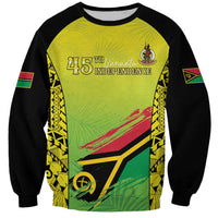 Vanuatu 45th Independence Sweatshirt Special Style - Polynesian Pride