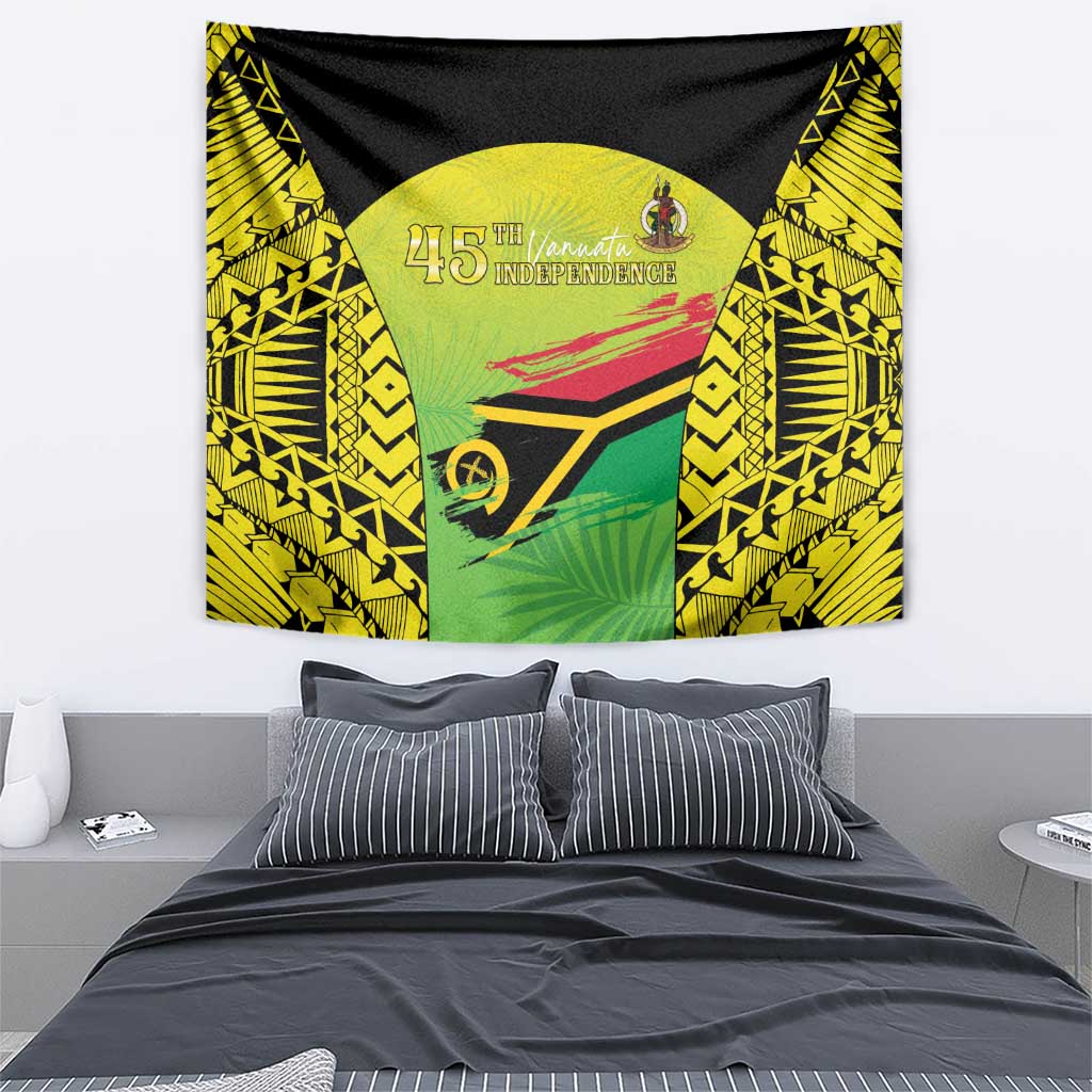 Vanuatu 45th Independence Tapestry Special Style - Polynesian Pride